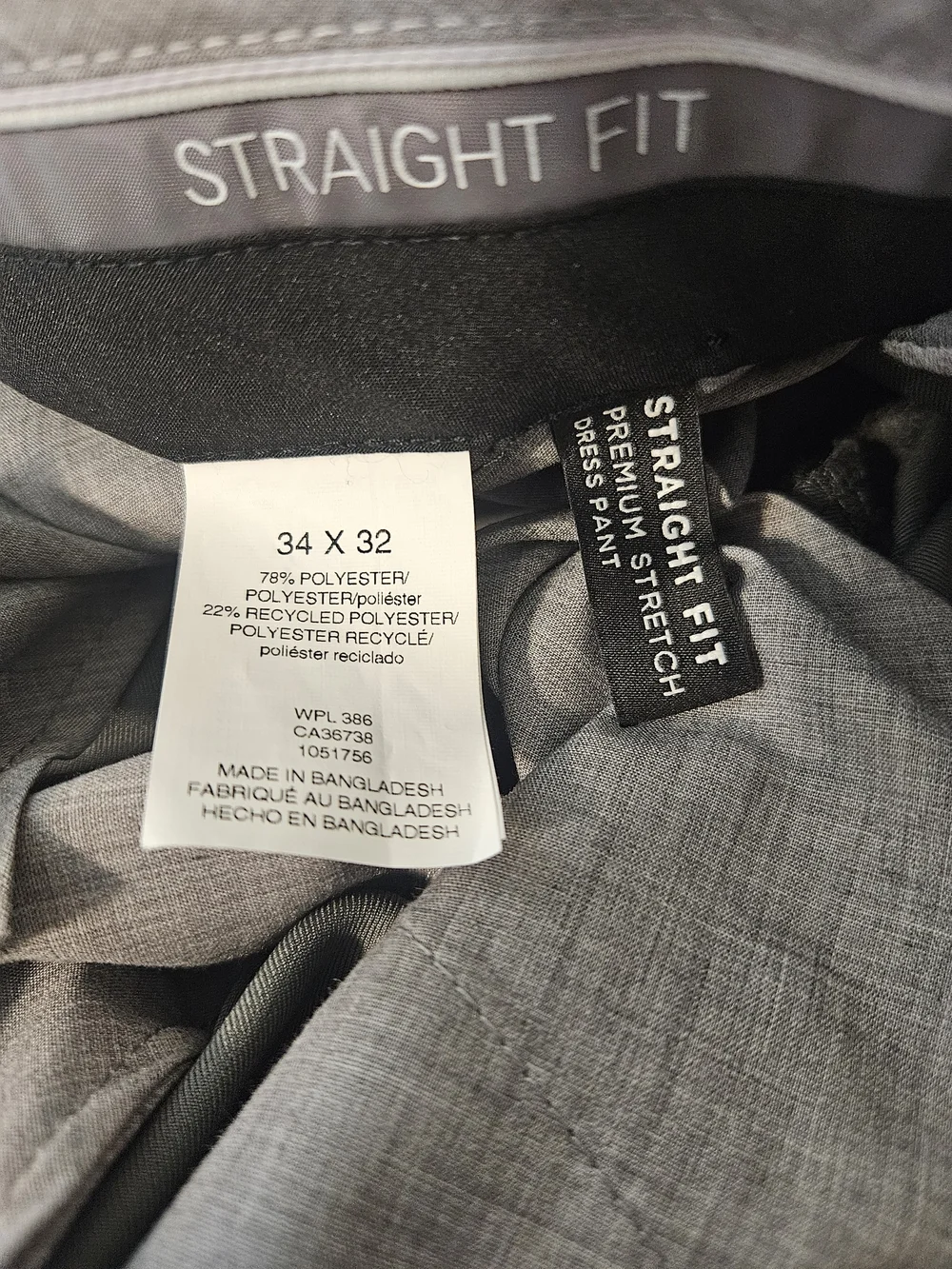 Haggar Gray Premium Stretch Dress Pants Corpcore Normcore Modernuniform